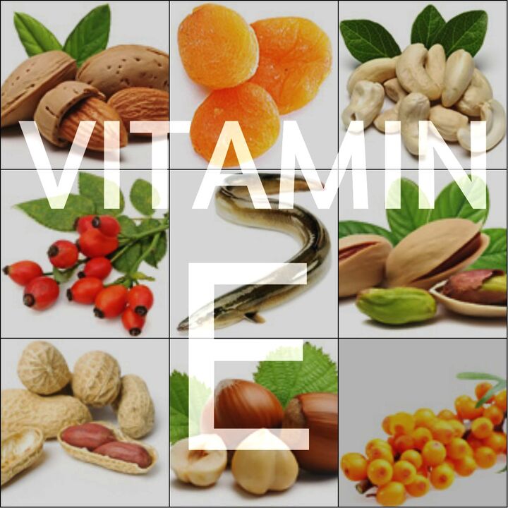 Produkte mit Vitamin E tragen zur Steigerung der männlichen Stärke bei